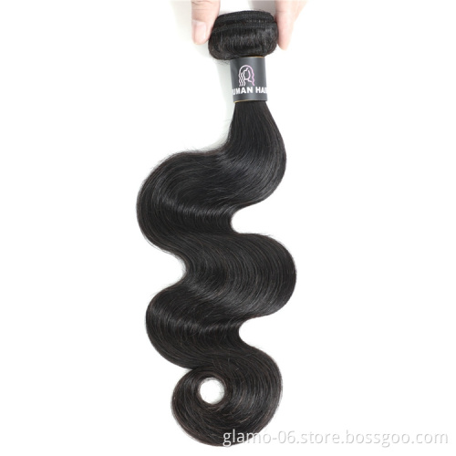 10A Unprocessed 4 Bundles Brazilian Virgin Hair Body Wave Human Hair Bundles Cheap 10-30 100% Raw Virgin Brazilian Hair Weaving